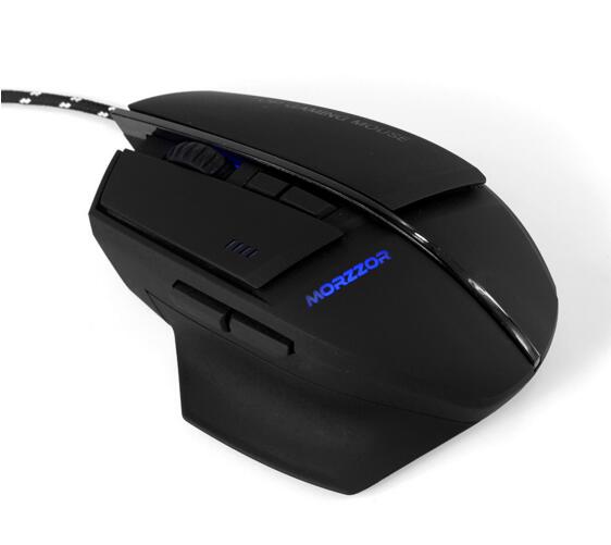 High-end professional 2400DPI 7D LED light USB wired gaming mouse